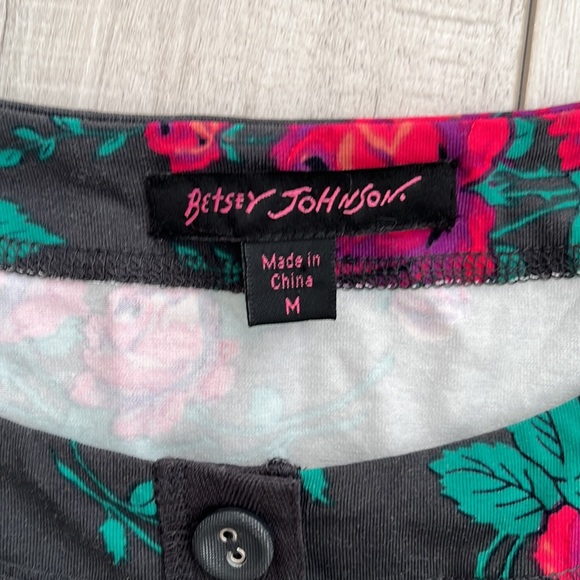 Betsy johnson button down size M - Picture 2 of 6